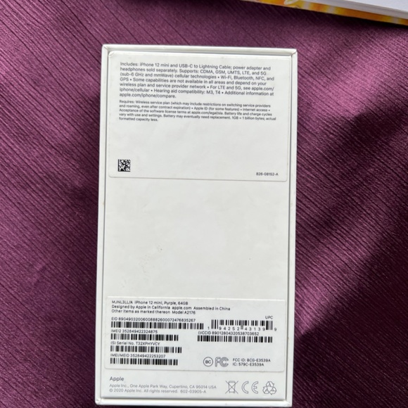iPhone 12 mini BOX - Picture 3 of 3